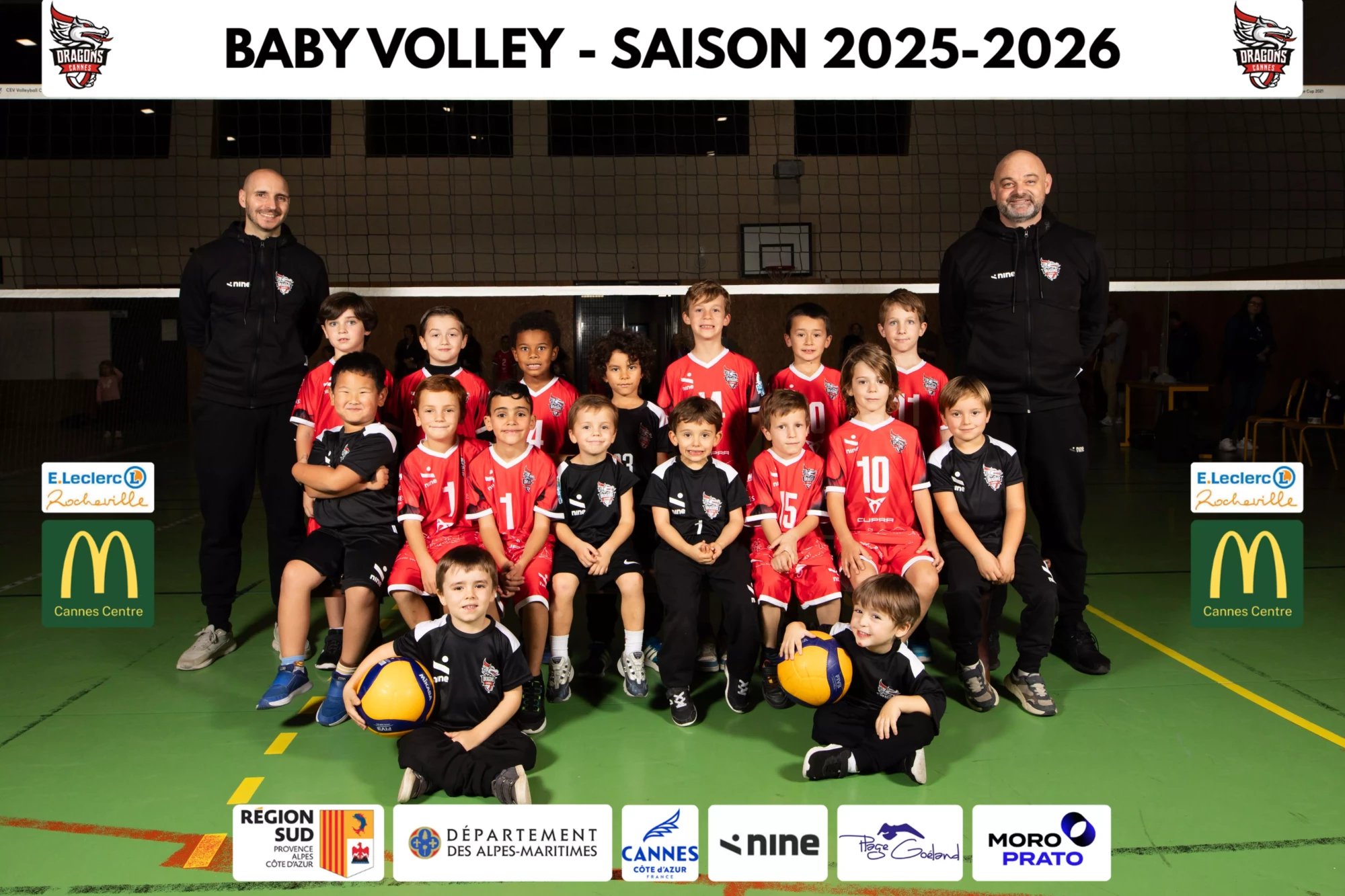 baby ecole de volley-groupe-1